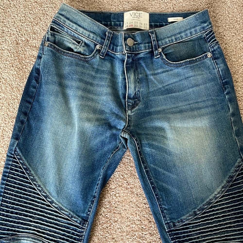 Revice Jeans Vice Denim Moto Jeans